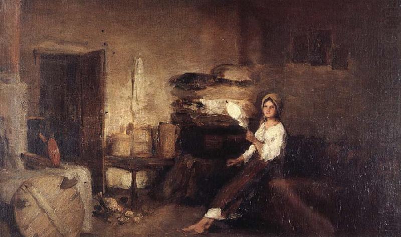 Peasant Woman in her House, Nicolae Grigorescu
